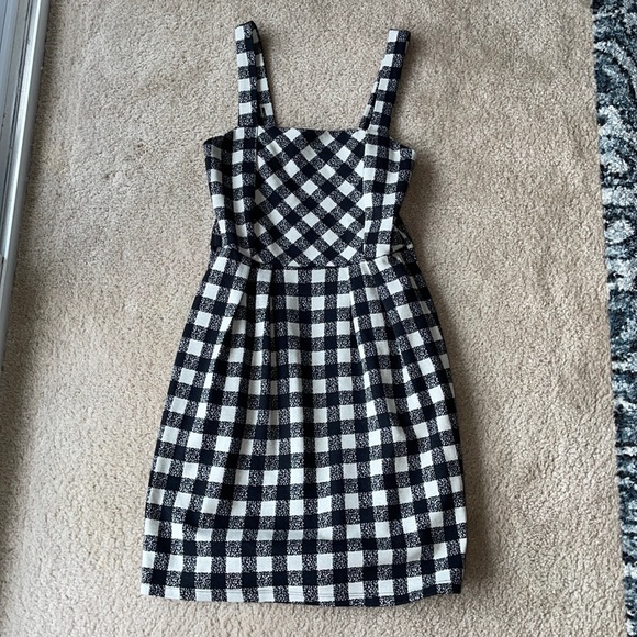 Le Lis Dresses & Skirts - Le Lis Collection Dress, Size: Small, Color: Black and White Checkered